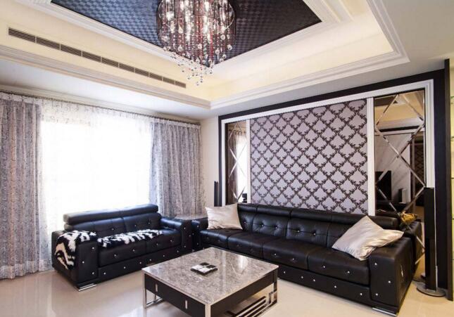 点击大图看下一张：新古典大气风格别墅设计欣赏