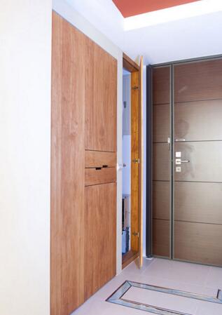 点击大图看下一张：明快新中式风格复式设计效果图