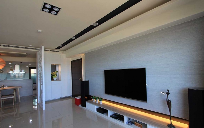 点击大图看下一张：童趣简约三居室装潢设计