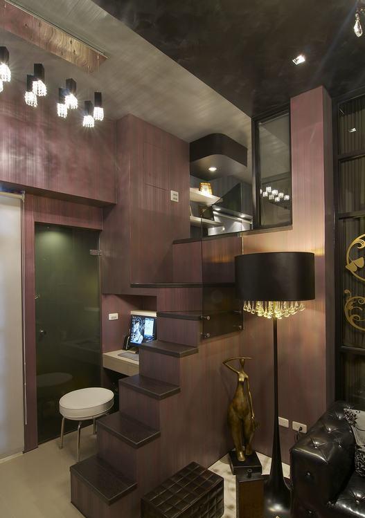 点击大图看下一张:混搭小户型装修案例