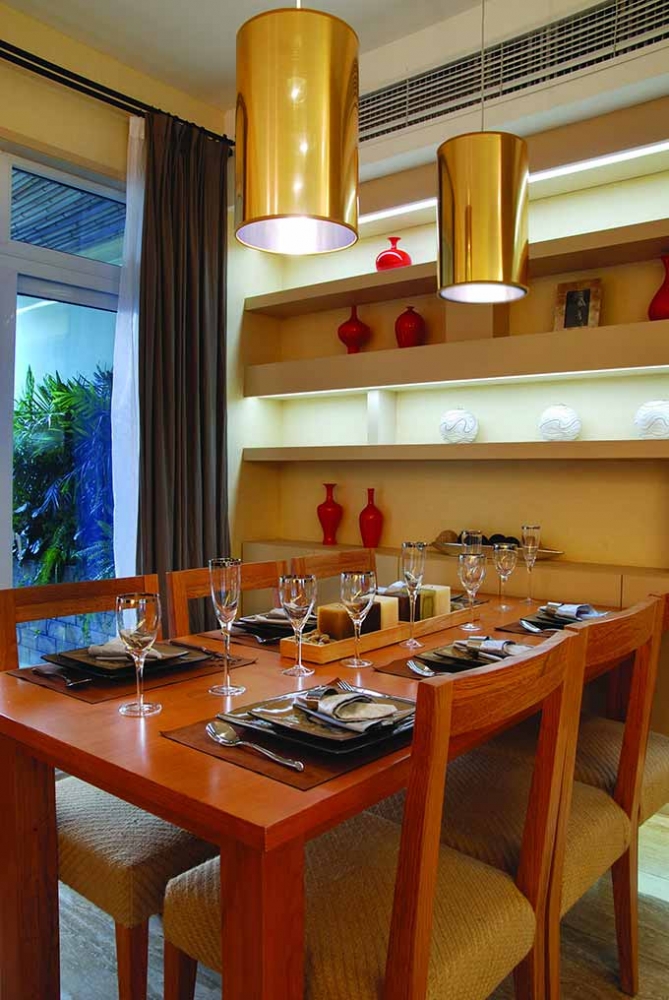 点击大图看下一张：中式田园二居装修案例