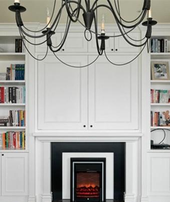 点击大图看下一张：简约美式三居装修效果图