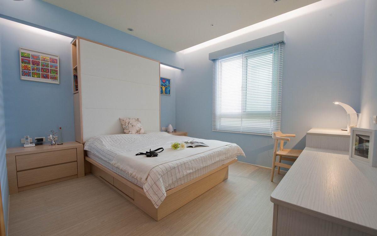 点击大图看下一张:北欧简约风休闲两居装修效果图