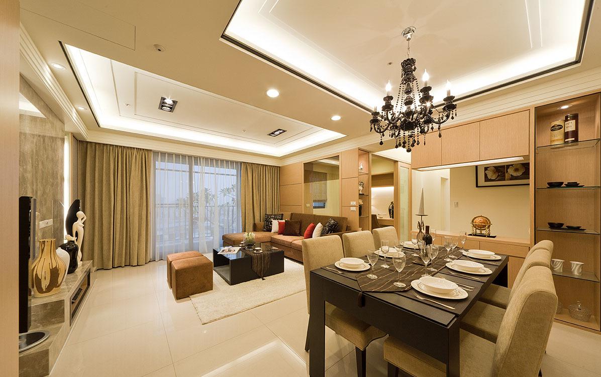 点击大图看下一张：简约小户型装修设计