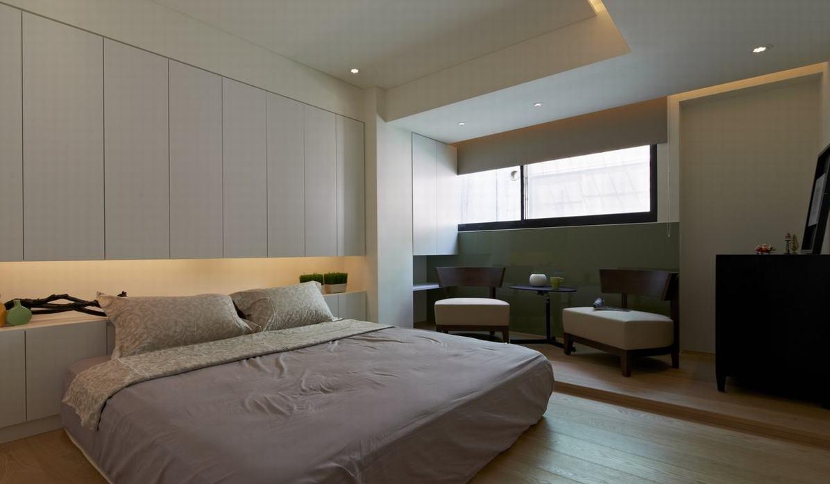 点击大图看下一张：简约休闲两居装修案例欣赏