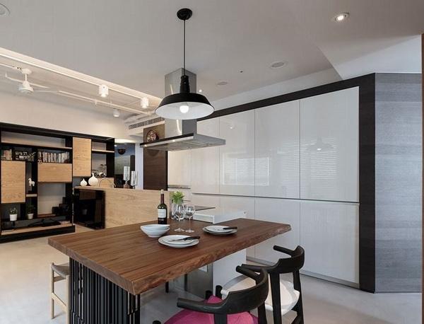 点击大图看下一张：现代一居装修设计