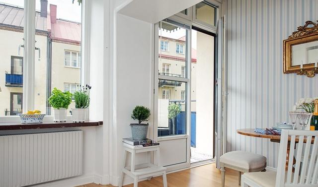 点击大图看下一张：简约一居装潢设计