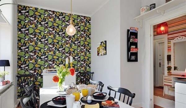 点击大图看下一张：简约舒适小户型装修效果图