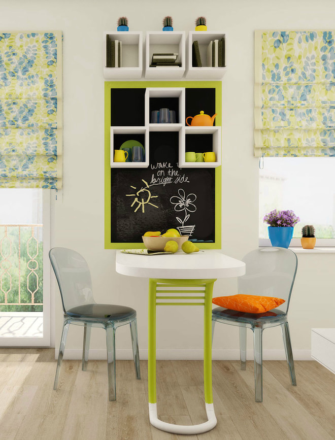 点击大图看下一张：清新简约小户型装修案例