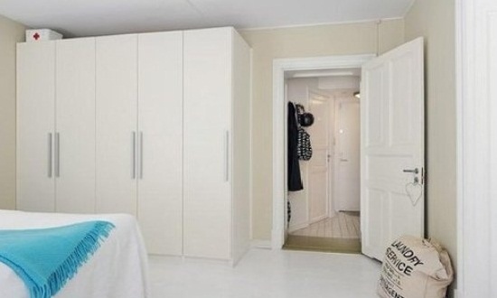 点击大图看下一张：北欧简约风复式装修效果图