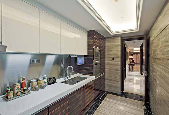 点击大图看下一张：混搭三居室装修效果图