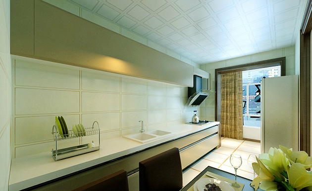 点击大图看下一张：简欧二居设计装饰室内图片