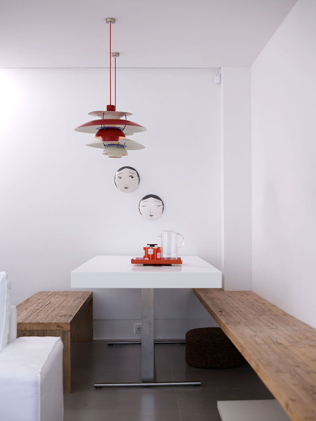 点击大图看下一张：简约复式装饰效果图