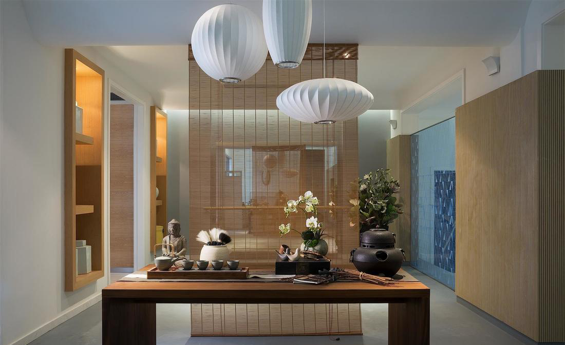 点击大图看下一张:净土混搭三居室精美案例