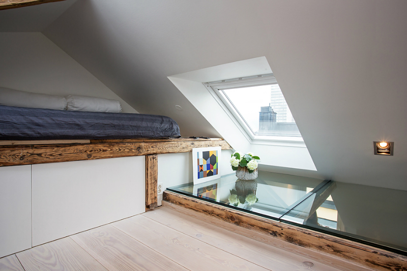 点击大图看下一张：简欧风格复式装修设计图片