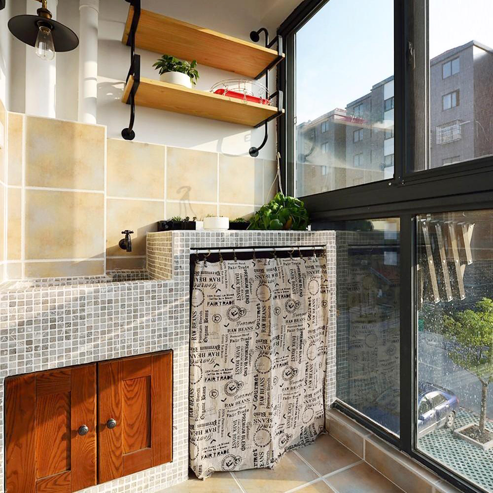 点击大图看下一张：新古典风格一居室住房装修效果图