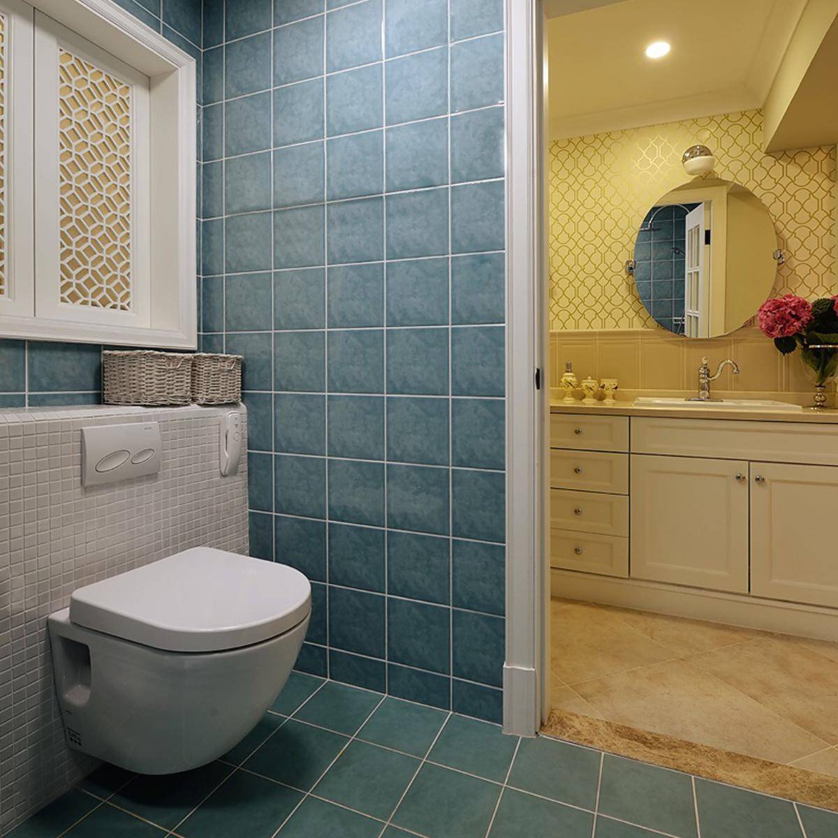 点击大图看下一张:美式四居室家居装饰设计效果图