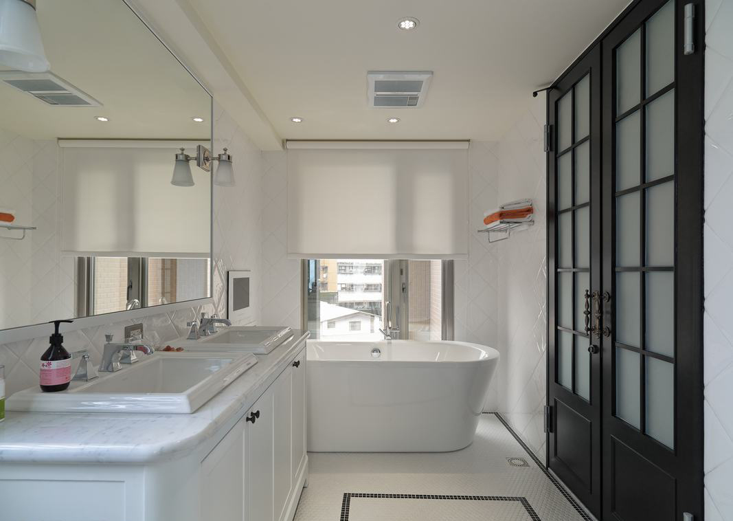 点击大图看下一张：混搭装修四居效果图