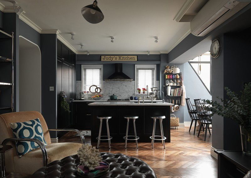 点击大图看下一张：新古典设计两居设计效果图欣赏