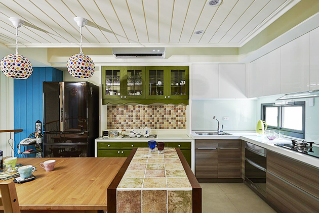 点击大图看下一张：唯美童话美式复式装修效果图