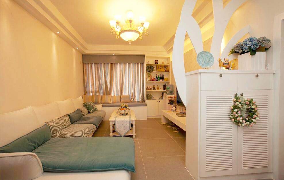 点击大图看下一张：地中海家居三居效果图大全