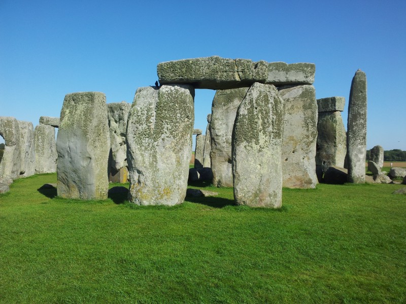 点击大图看下一张：英国巨石阵图片