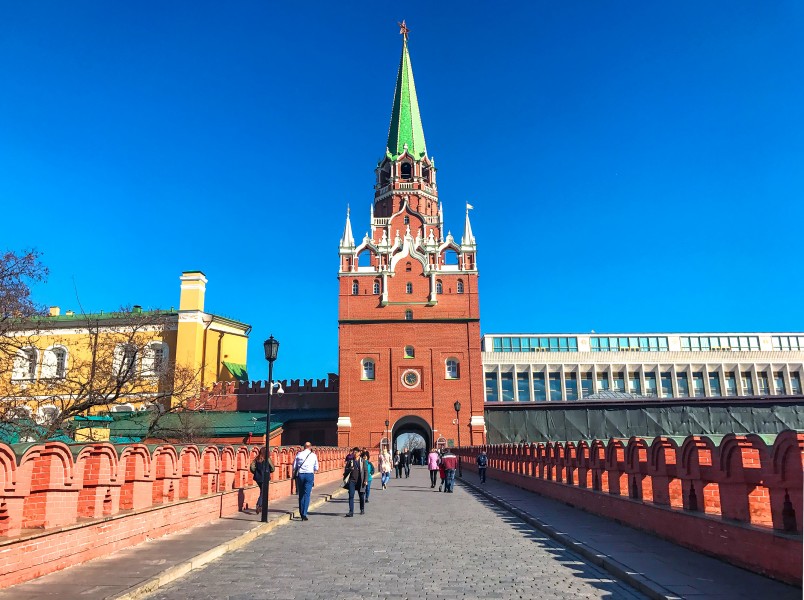 点击大图看下一张：俄罗斯莫斯科建筑风景图片
