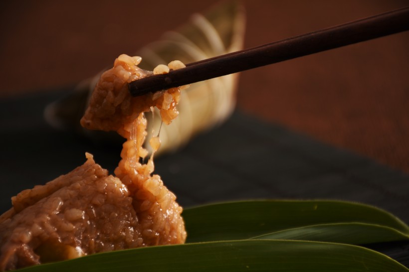 点击大图看下一张：美味好吃的端午节粽子图片