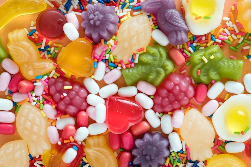 点击大图看下一张：五彩的甜品图片