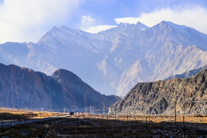 点击大图看下一张：新疆喀什帕米尔高原风景图片