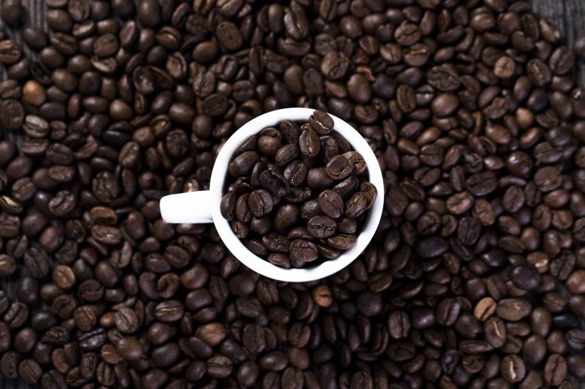 点击大图看下一张：咖啡豆图片