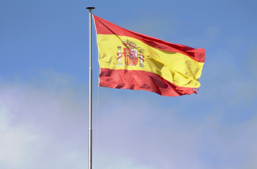 点击大图看下一张：西班牙国旗高清图片