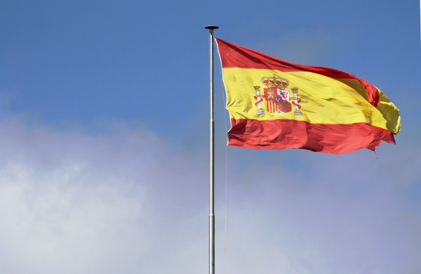 点击大图看下一张：西班牙国旗高清图片