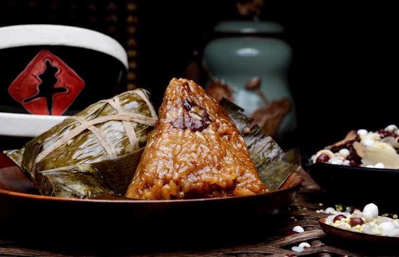 点击大图看下一张：美味好吃的端午节粽子图片
