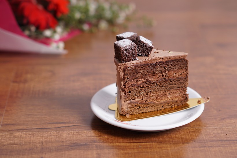 点击大图看下一张：好吃的巧克力甜点图片