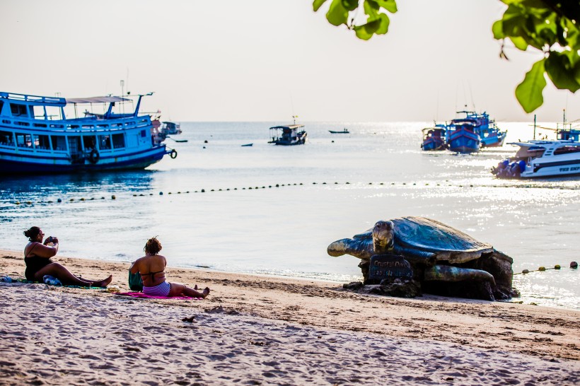 点击大图看下一张：泰国苏梅岛风景图片