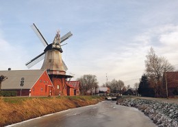 高大的荷兰风车图片_13张