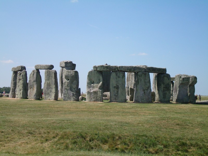 点击大图看下一张：英国巨石阵高清图片