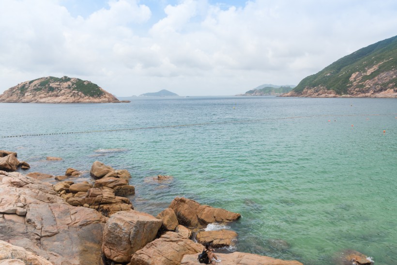 点击大图看下一张：香港海滨风景图片