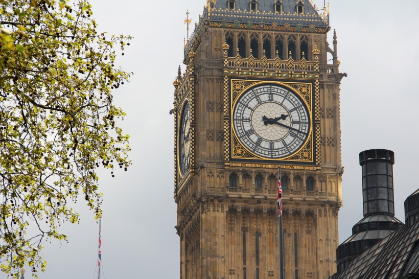 点击大图看下一张：伦敦的大本钟图片