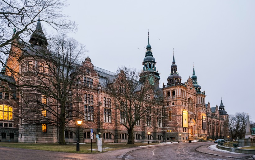 点击大图看下一张：瑞典首都瑞典斯德哥尔摩风景图片