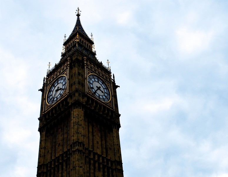 点击大图看下一张：伦敦的大本钟图片