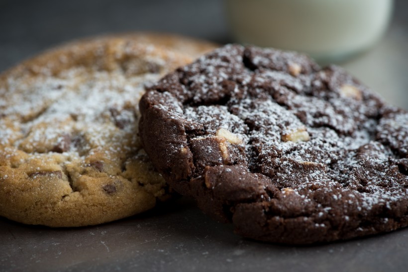 点击大图看下一张：美味可口的曲奇饼干图片