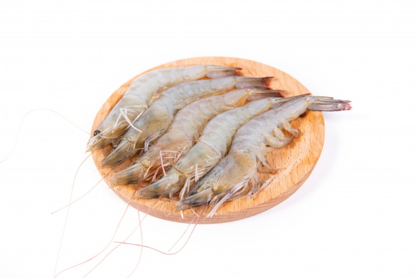 点击大图看下一张：美味新鲜的基围虾图片