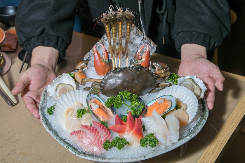 点击大图看下一张：美味海鲜大餐图片