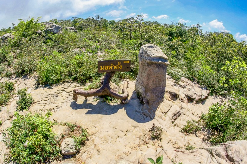点击大图看下一张：泰国岩石遗址图片