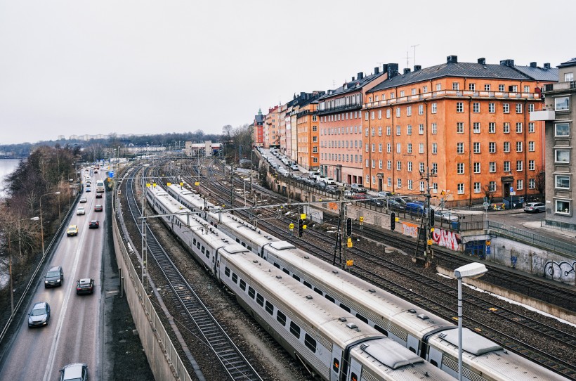 点击大图看下一张：瑞典首都瑞典斯德哥尔摩风景图片