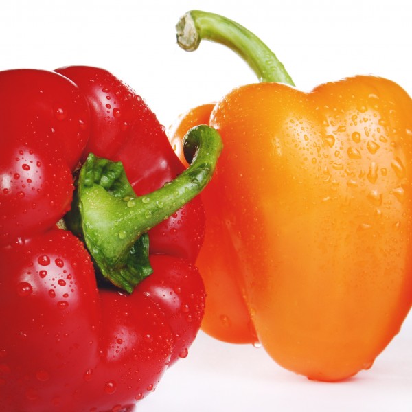 点击大图看下一张：日常食用的柿子椒图片