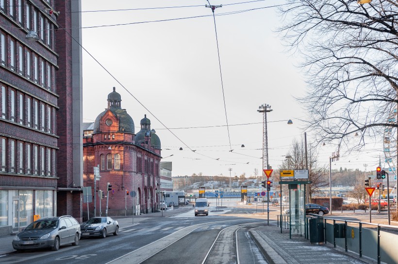 点击大图看下一张：芬兰赫尔辛基建筑风景图片