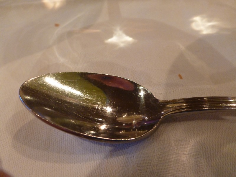 点击大图看下一张：金属勺子餐具图片